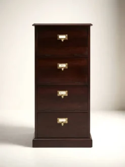 Meuble de tri placage acajou