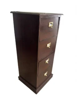 Meuble de tri placage acajou