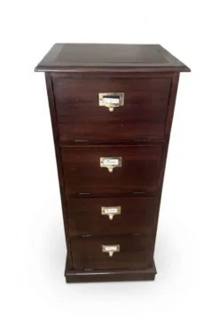 Meuble de tri placage acajou