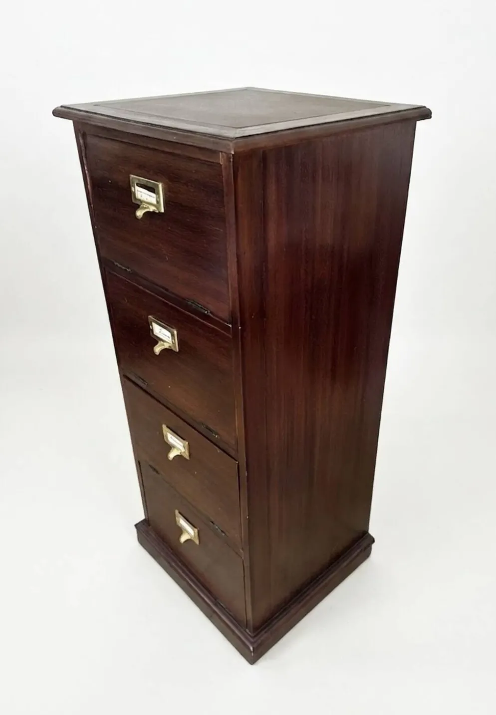Meuble de tri placage acajou