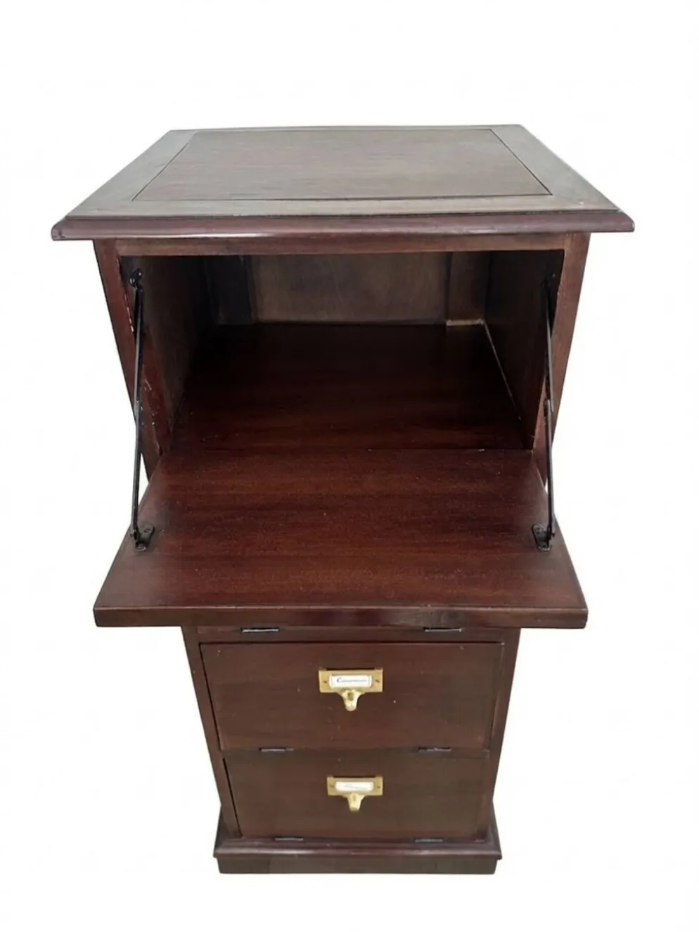 Meuble de tri placage acajou
