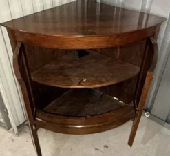Meuble encoignure bois