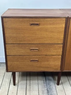 Meuble en teck Kempkes vintage Pays-Bas années 60