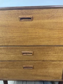 Meuble en teck Kempkes vintage Pays-Bas années 60