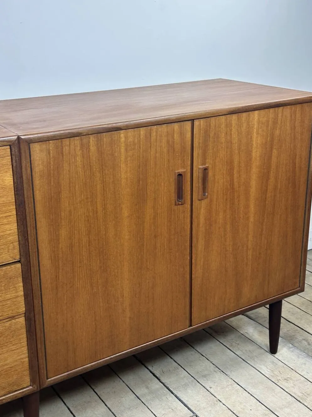 Meuble en teck Kempkes vintage Pays-Bas années 60