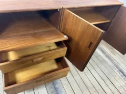 Meuble en teck Kempkes vintage Pays-Bas années 60