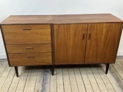 Meuble en teck Kempkes vintage Pays-Bas années 60