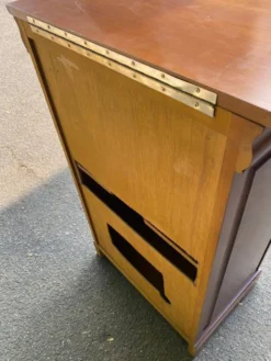 Meuble Hi-Fi Louis Philippe en bois massif - meuble bar