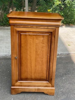 Meuble Hi-Fi Louis Philippe en bois massif - meuble bar