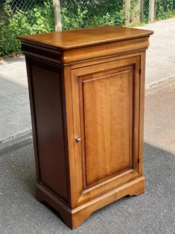 Meuble Hi-Fi Louis Philippe en bois massif - meuble bar