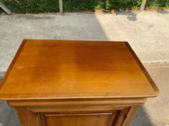 Meuble Hi-Fi Louis Philippe en bois massif - meuble bar