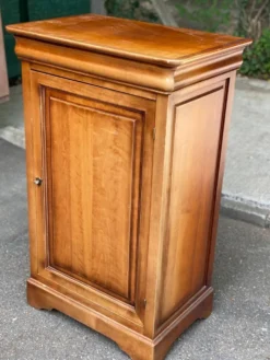 Meuble Hi-Fi Louis Philippe en bois massif - meuble bar