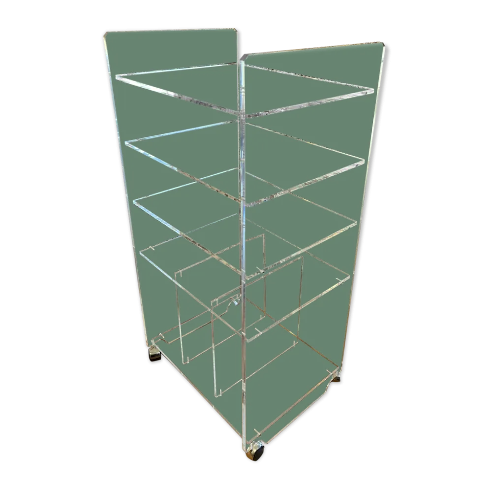 Meuble hi-fi plexiglas