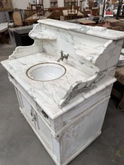 Meuble lavabo début XXème