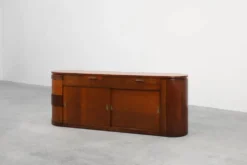 Meuble monumental Art Déco attribué à De Coene, Belgique, années 1920.