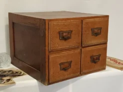 Meuble métier Cabinet archives vintage 1930