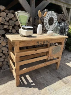 Meuble métier / Meuble d'atelier ancien