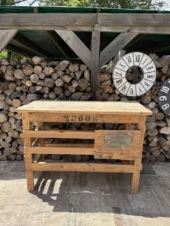 Meuble métier / Meuble d'atelier ancien