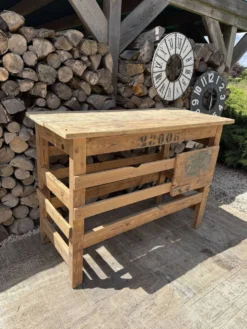 Meuble métier / Meuble d'atelier ancien