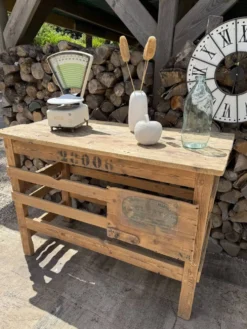 Meuble métier / Meuble d'atelier ancien