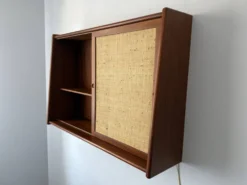 Meuble murale scandinave Arne Wahl Iversen année 1960