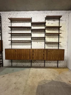 Meuble mural scandinave vintage, 1960
