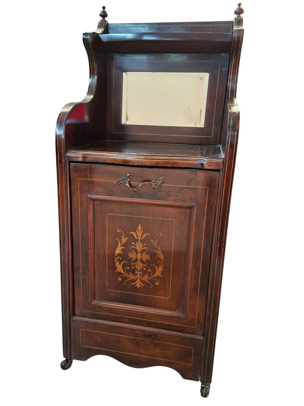 Meuble Porte Charbon avec Miroir