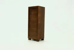 Meuble à porte tambour Art Déco de l'école d'Amsterdam 1920
