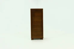 Meuble à porte tambour Art Déco de l'école d'Amsterdam 1920