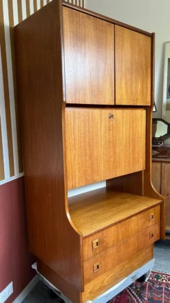 Meuble rangement en teck, France 1960
