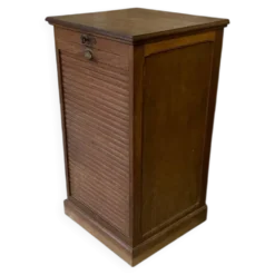 Meuble à rideau vintage bois
