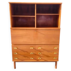 Meuble secretaire Philippon Lecoq vintage