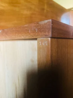 Meuble secretaire Philippon Lecoq vintage