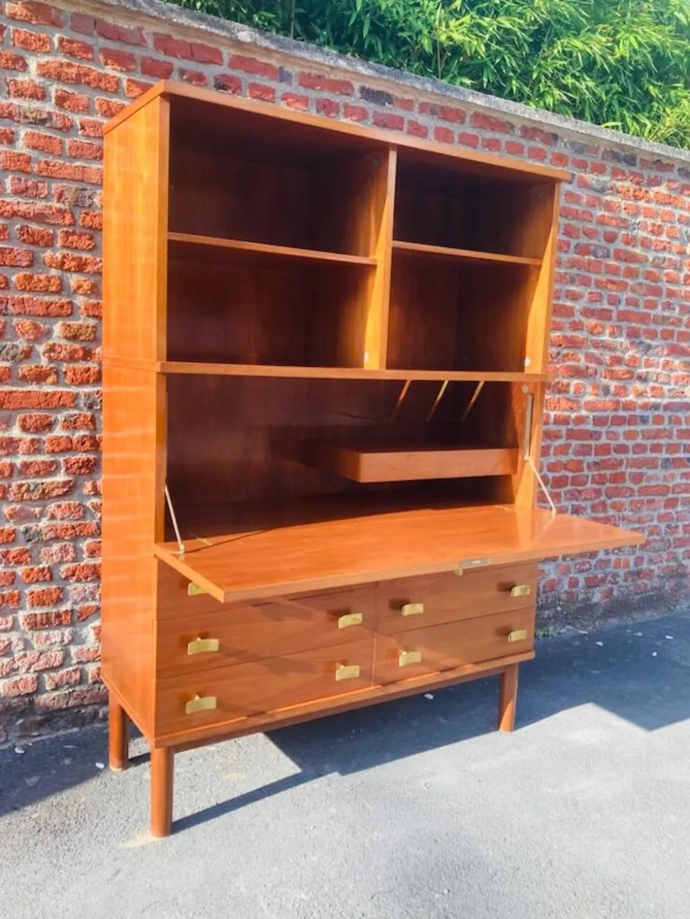 Meuble secretaire Philippon Lecoq vintage