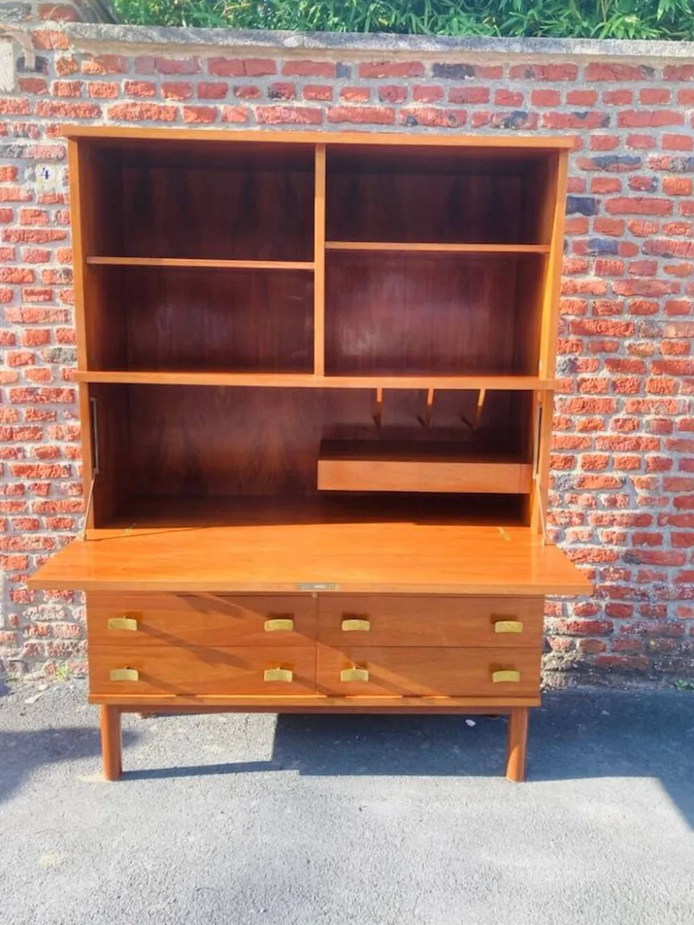 Meuble secretaire Philippon Lecoq vintage