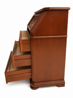 Meuble secrétaire bureau en chêne massif