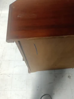 Meuble secrétaire bureau en chêne massif