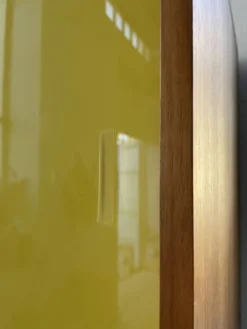 Meuble secrétaire moderniste en teck, années 50