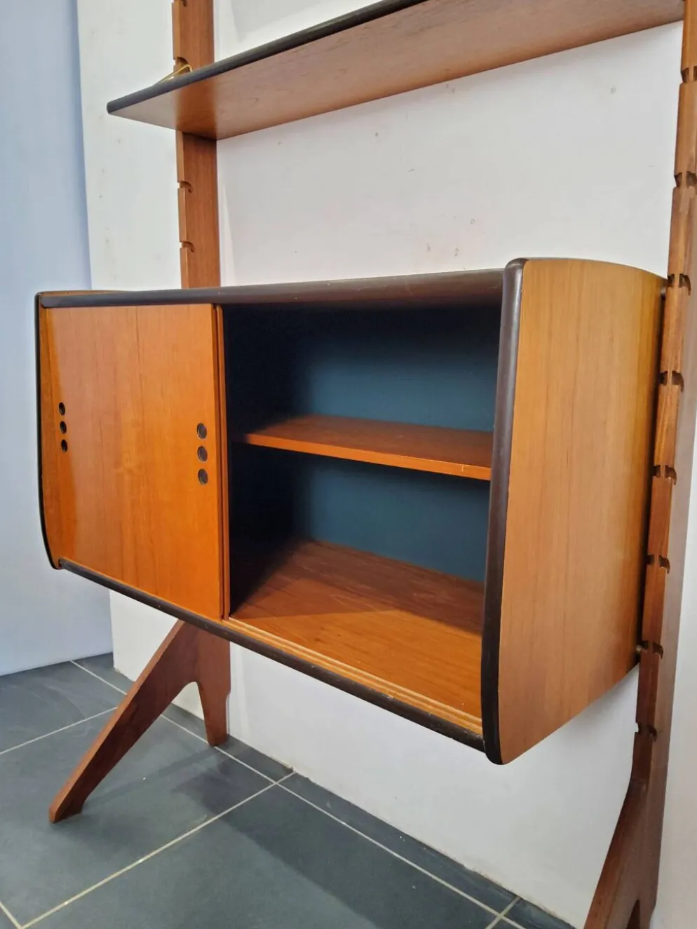 Meuble Secrétaire norvégien Ergo, Vintage Scandinave 1960