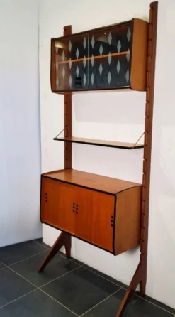 Meuble Secrétaire norvégien Ergo, Vintage Scandinave 1960
