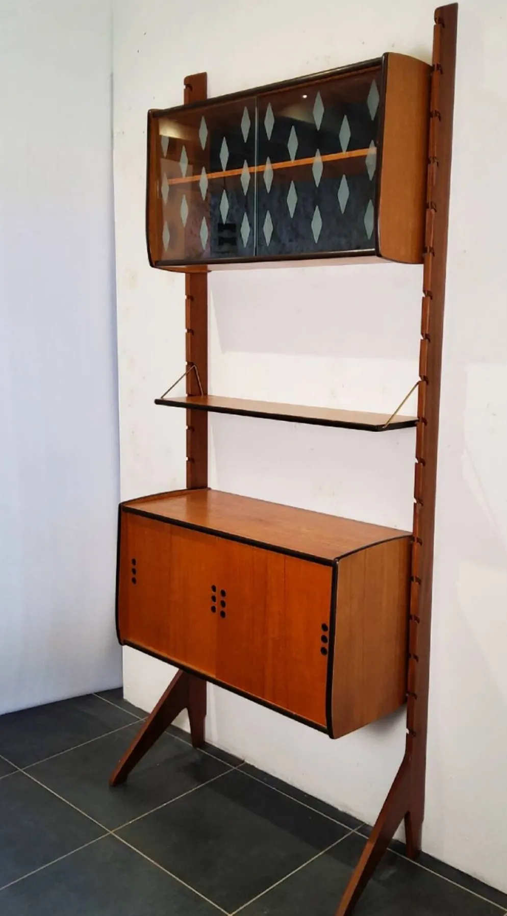 Meuble Secrétaire norvégien Ergo, Vintage Scandinave 1960
