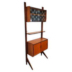 Meuble Secrétaire norvégien Ergo, Vintage Scandinave 1960