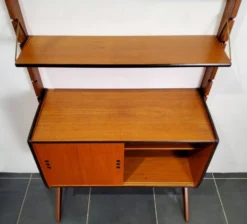 Meuble Secrétaire norvégien Ergo, Vintage Scandinave 1960