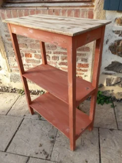 Meuble/étagère ancien sur pieds