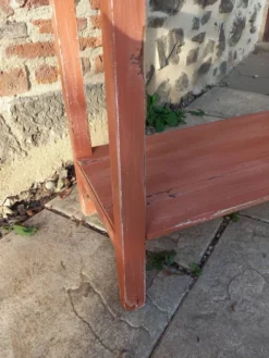 Meuble/étagère ancien sur pieds
