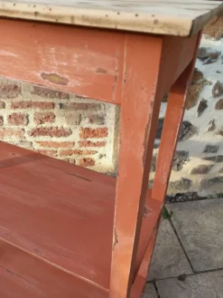Meuble/étagère ancien sur pieds