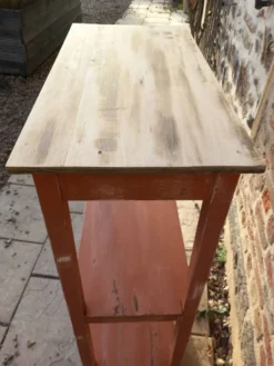 Meuble/étagère ancien sur pieds