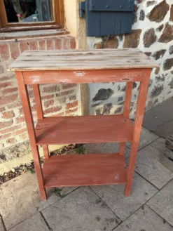 Meuble/étagère ancien sur pieds
