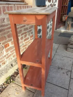 Meuble/étagère ancien sur pieds