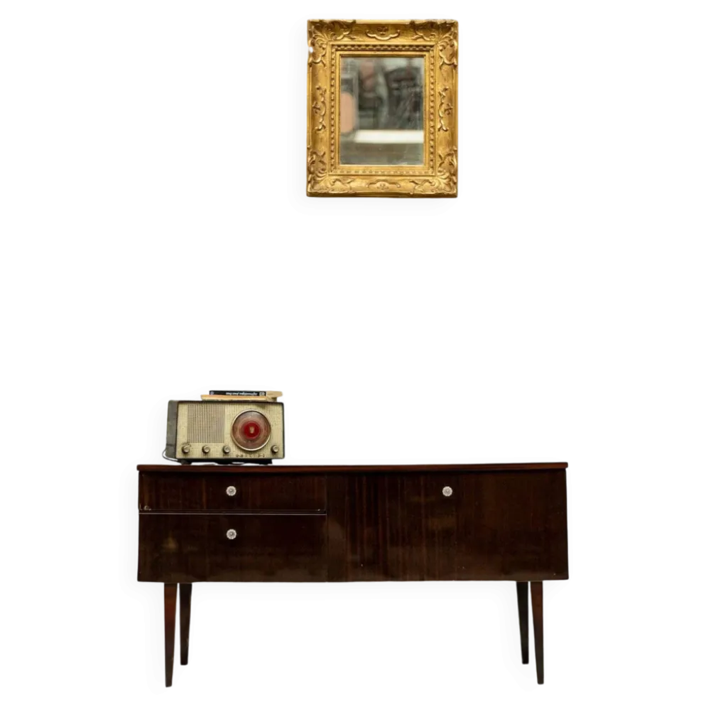 Meuble TV / enfilade vintage look scandinave